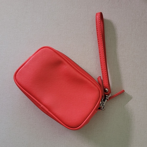 Express Rounded Wristlet, Coral - Picture 5 of 7